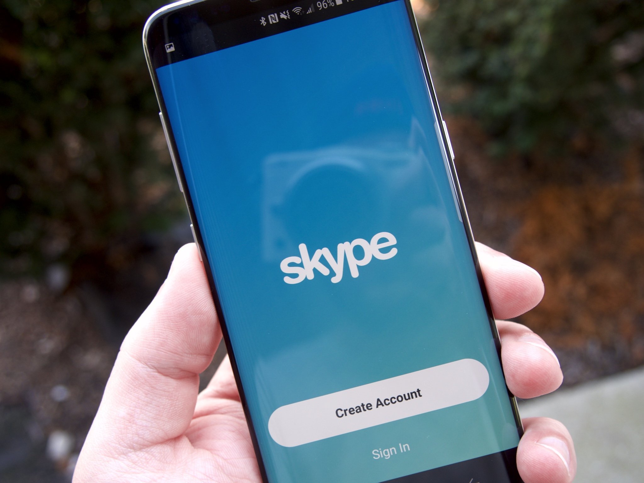 Screenshot of app Skype